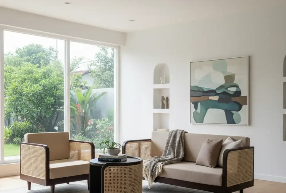 Mengapa Kursi Kayu Kombinasi Rotan Menjadi Tren Abadi di Rumah Modern?